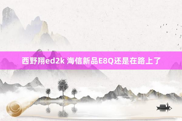 西野翔ed2k 海信新品E8Q还是在路上了